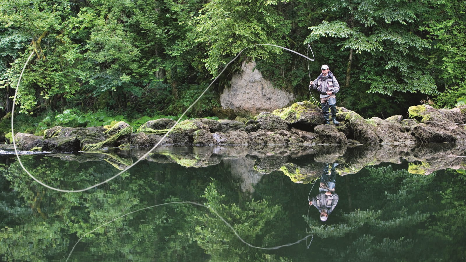 Peche au leurre en riviere, lac et étang