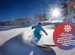 pas de ski alpin