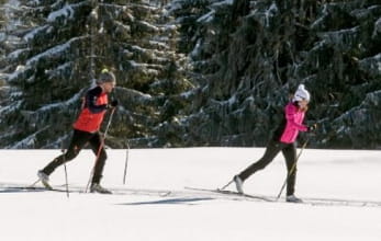 Ski de fond aux Fourgs