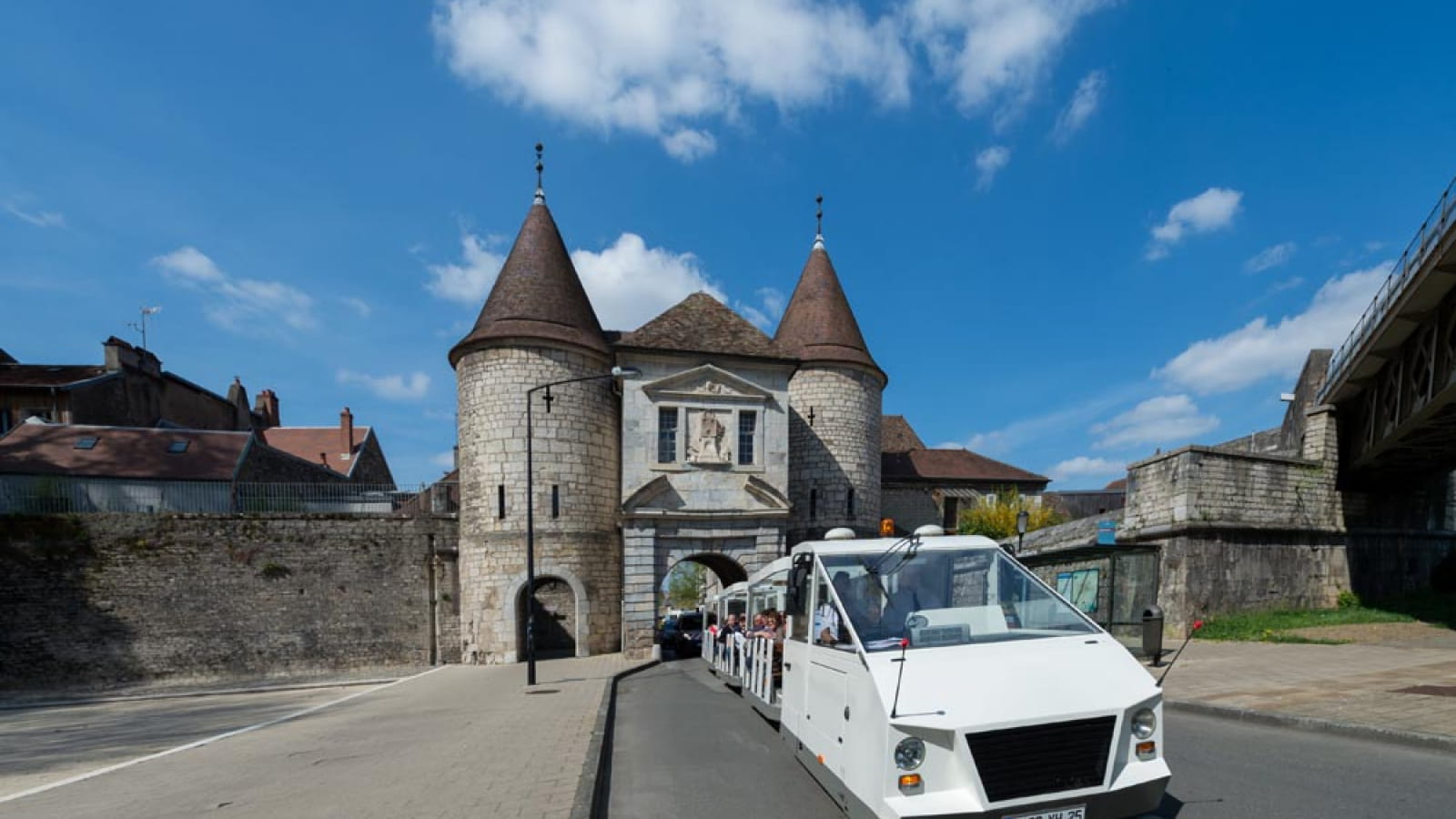 Petit train touristique de Besançon