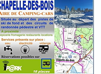 Aire de camping-cars - CHAPELLE-DES-BOIS