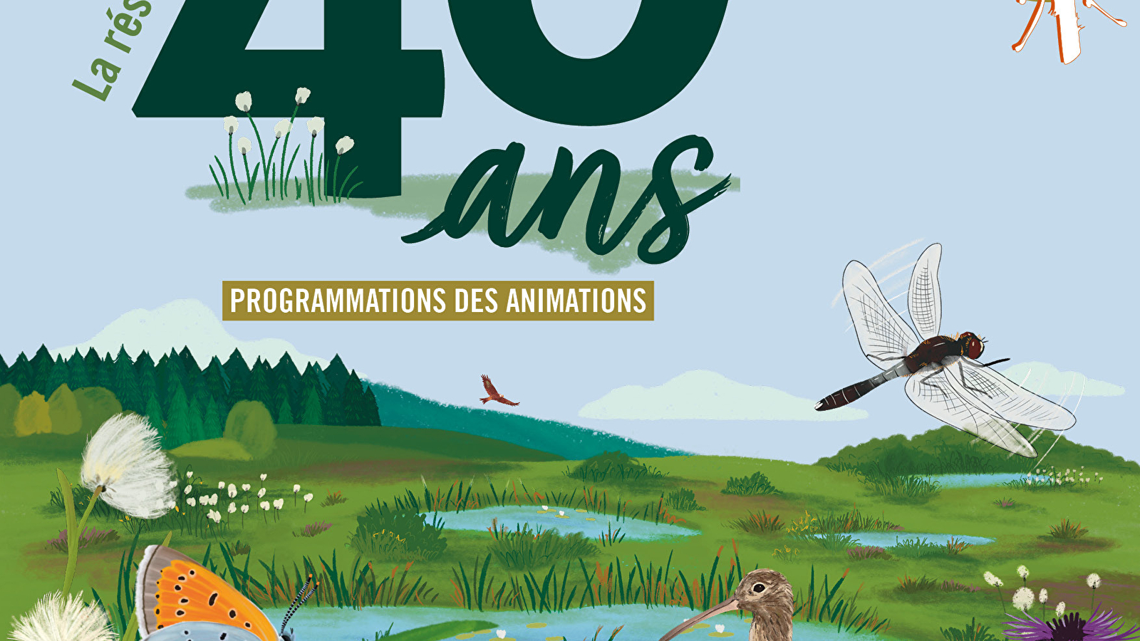 40 ans de la Réserve Naturelle Régionale des Tourbières de Frasne