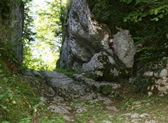 Le passage antique - VILLERS-SOUS-CHALAMONT