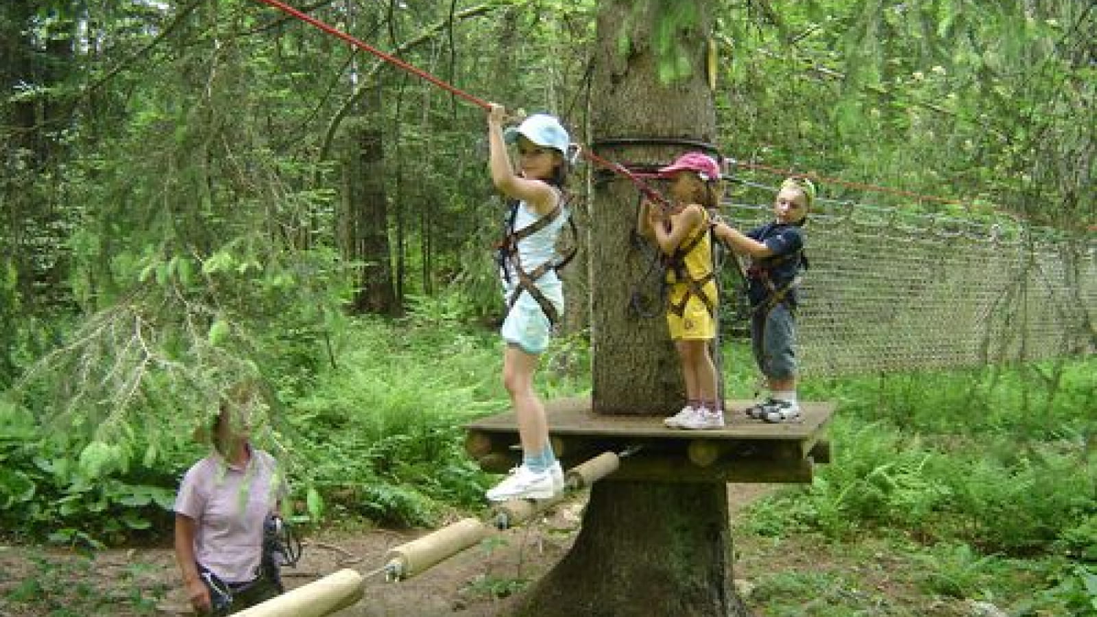 Parcours aventure en forêt - Entre Ciel et Terre