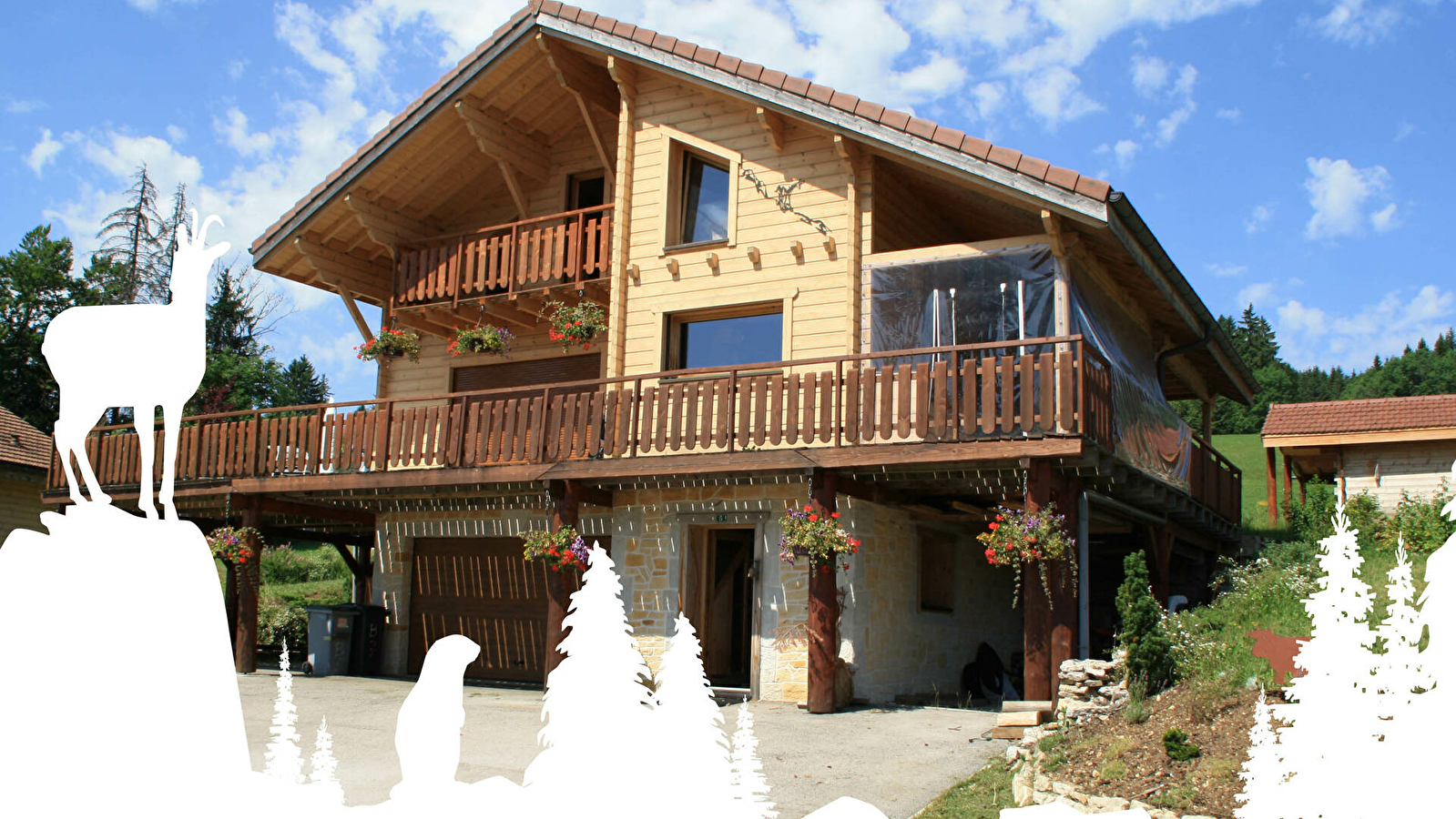 Chambres d'hôtes chez l'habitant : chalet Bellevue
