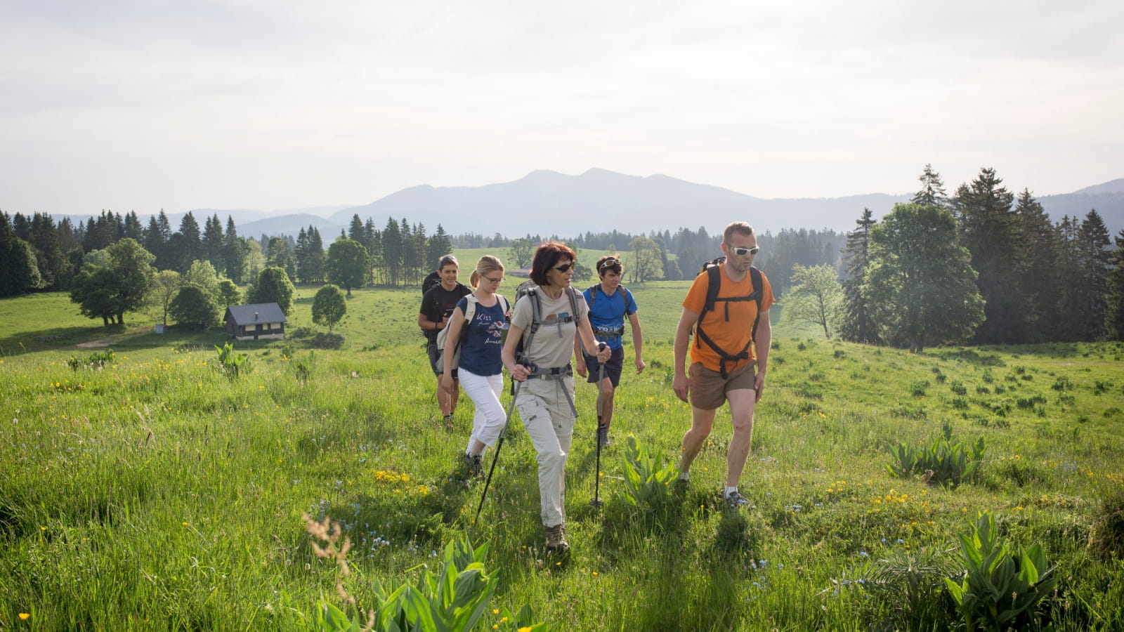 Trek sur les crêtes du Jura