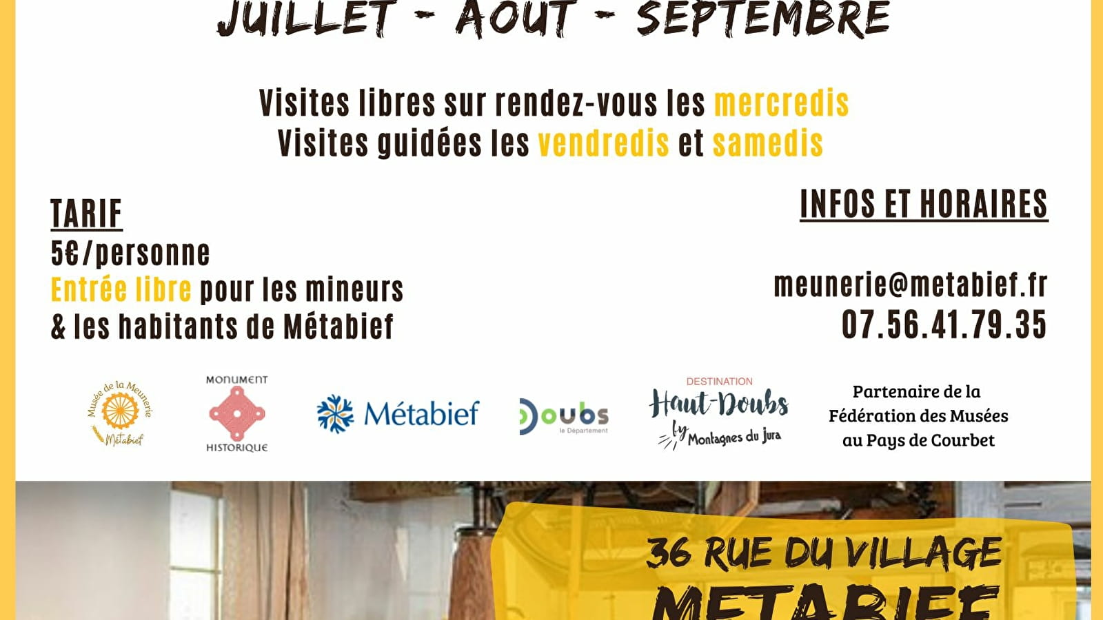Musée de la Meunerie de Métabief
