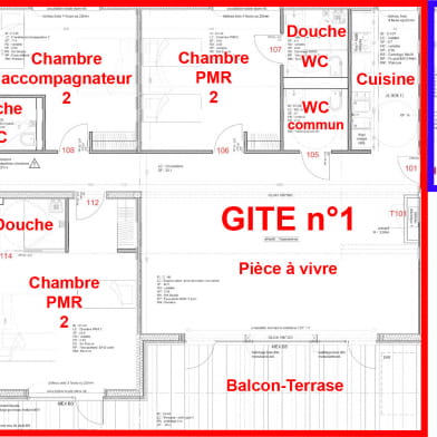 Gîte meublé 1 - Espace Bruno Mutin