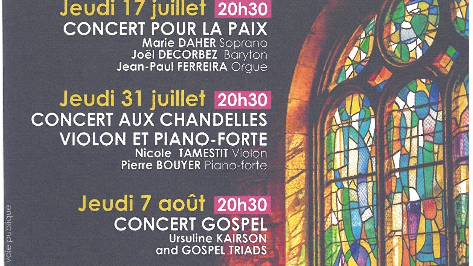Festival Saint-Bénigne - Concert Gospel