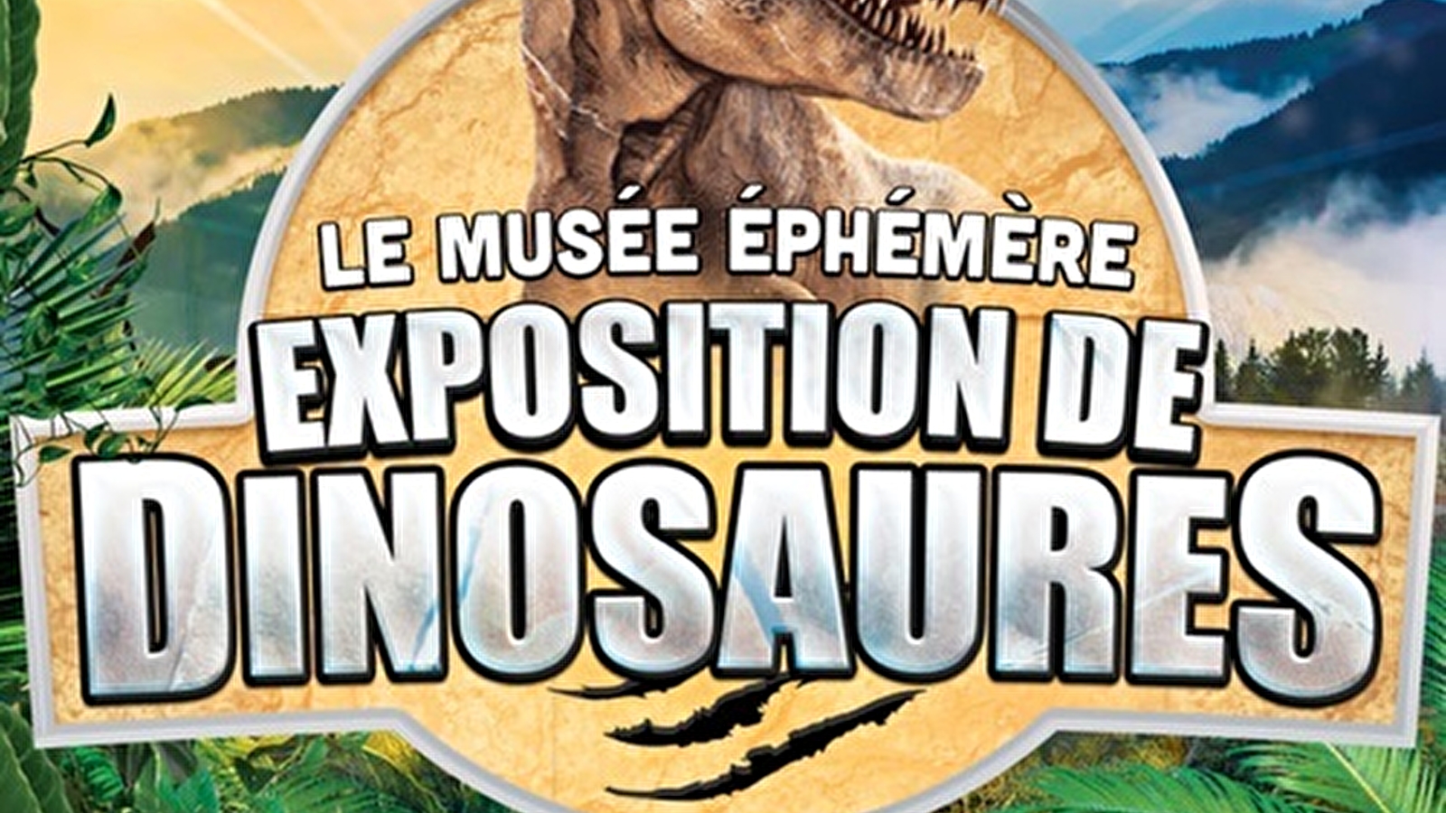 Le musée éphémère - Exposition de dinosaures