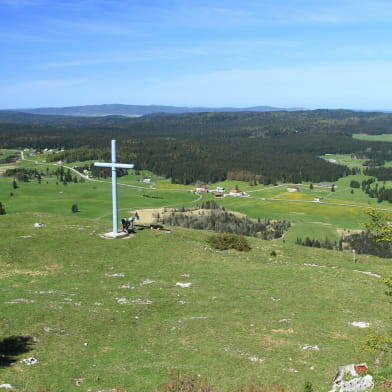 Le belvédère de Chapelle-des-Bois