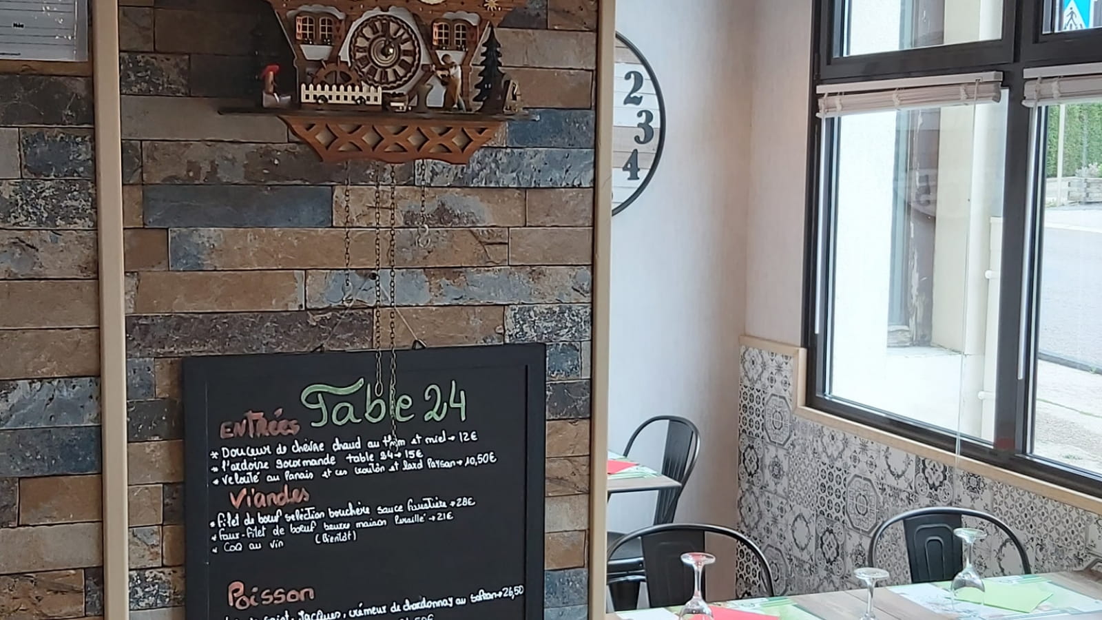 Restaurant Table 24