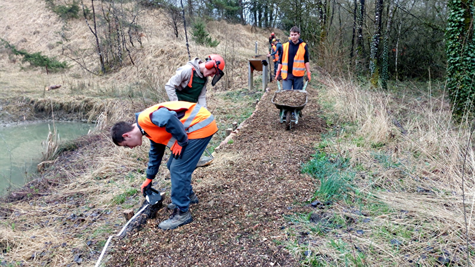 Action sur la Motte du Château