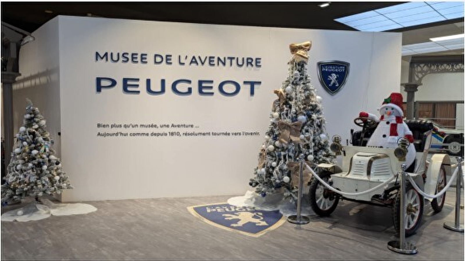 Magie de Noël au musée de l'Aventure Peugeot !