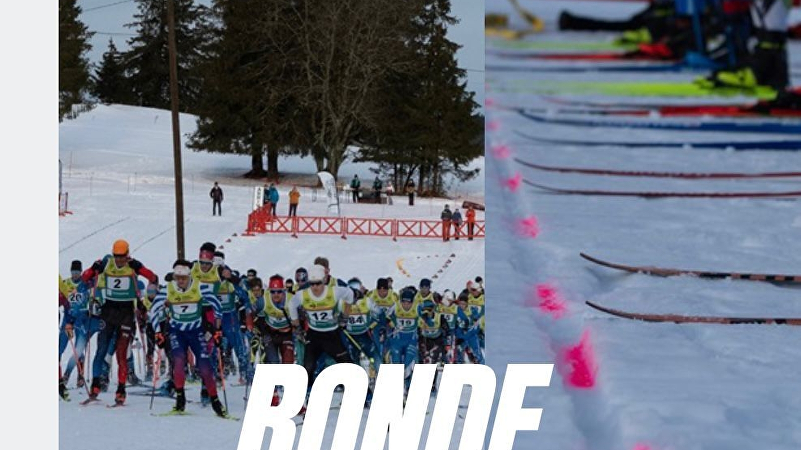 Course de ski de fond : Ronde des cimes