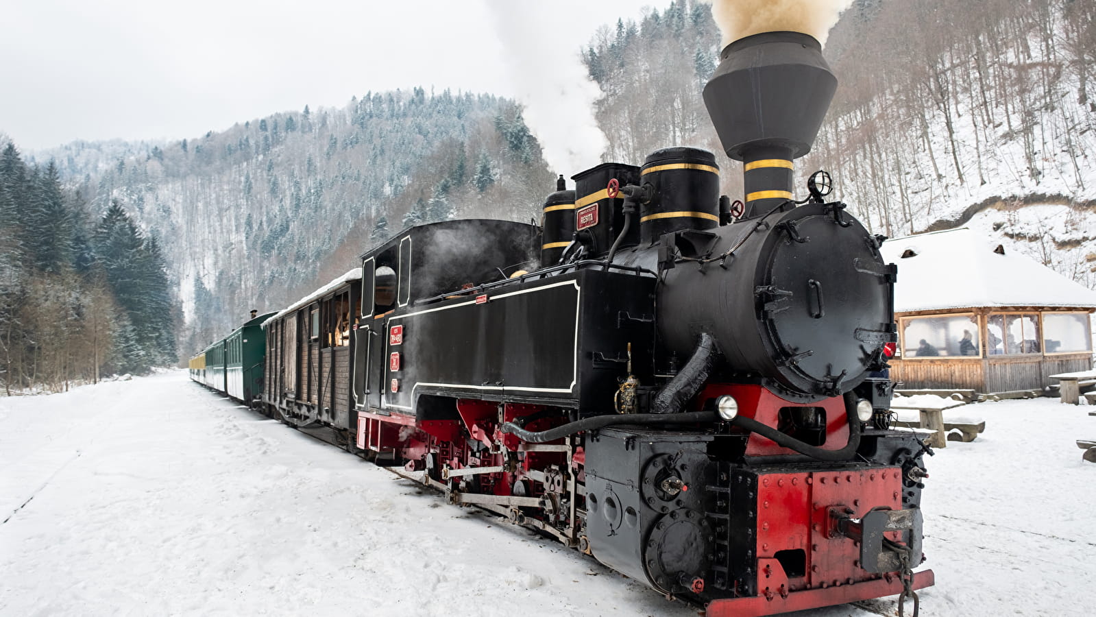 Lumières de Noël : Le Petit train des lutins