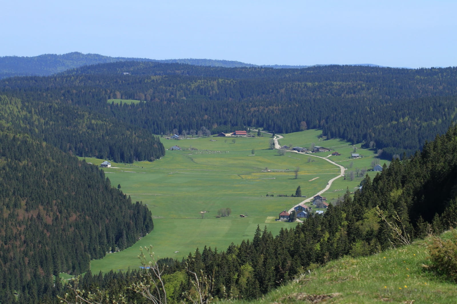 Le belvédère de Chapelle-des-Bois |