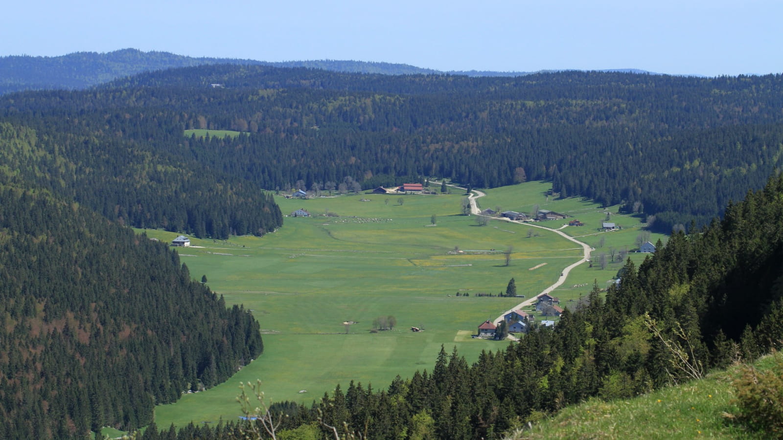 Le belvédère de Chapelle-des-Bois