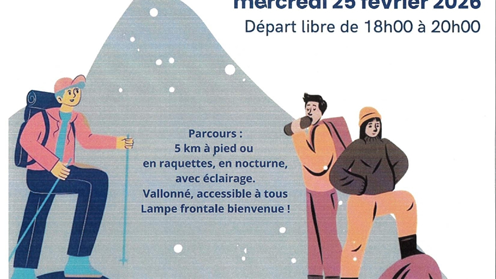 Randonnée nocturne gourmande