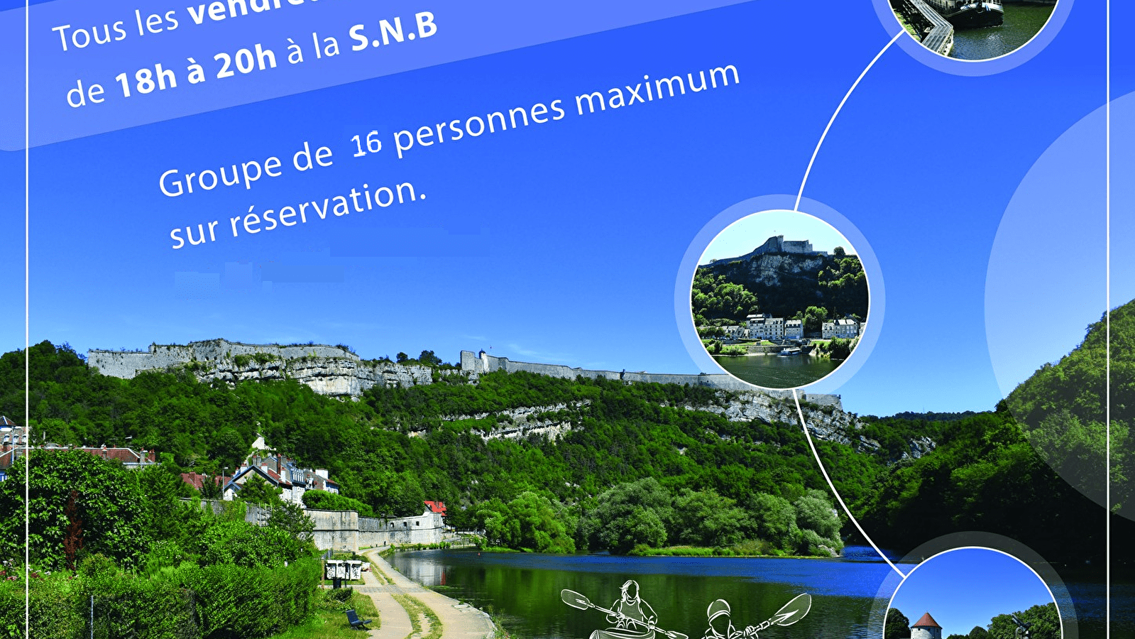 Rand’eau kayak à la SNB