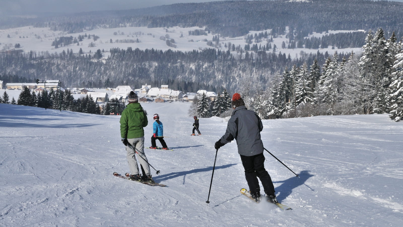 Téléskis d'Entre les Fourgs - Jougne