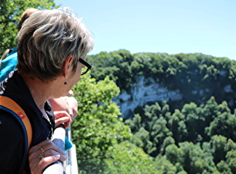 ENS - Les Roches de Nans et le Bois du Châtel à Uzelle - UZELLE