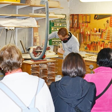 Visite guidée des ateliers - Sauge Artisans du Bois