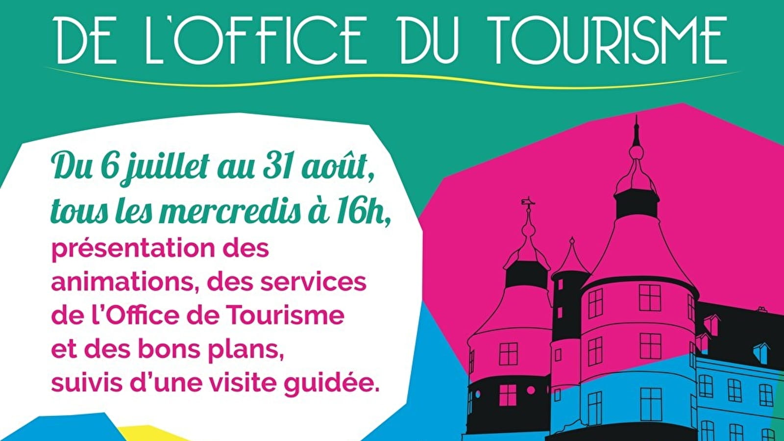 Les pots d'accueil de l'Office de Tourisme - La Capitainerie