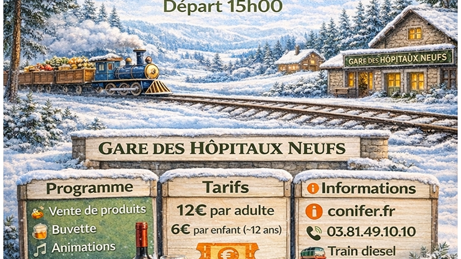 Les trains du terroir