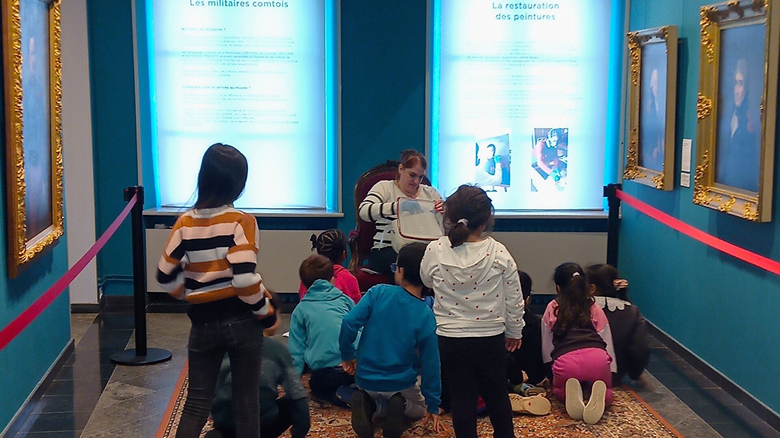 Les coulisses du musée ! 