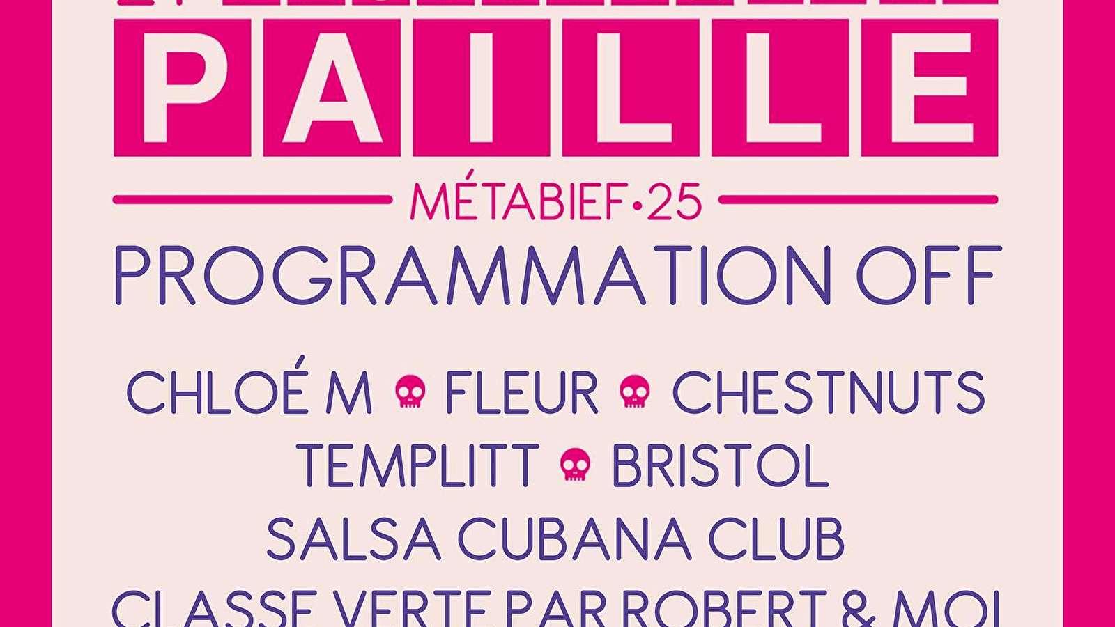 Scène off du festival de la paille