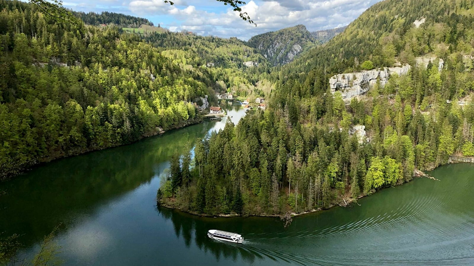 Bateaux du Saut du Doubs