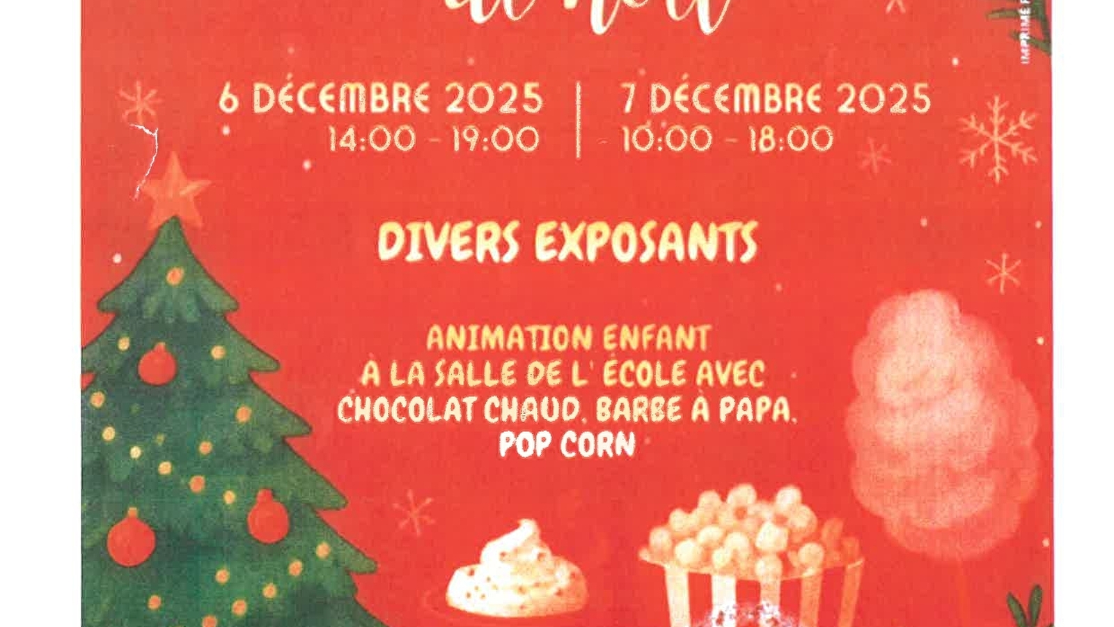 Marché de Noël à Provenchère