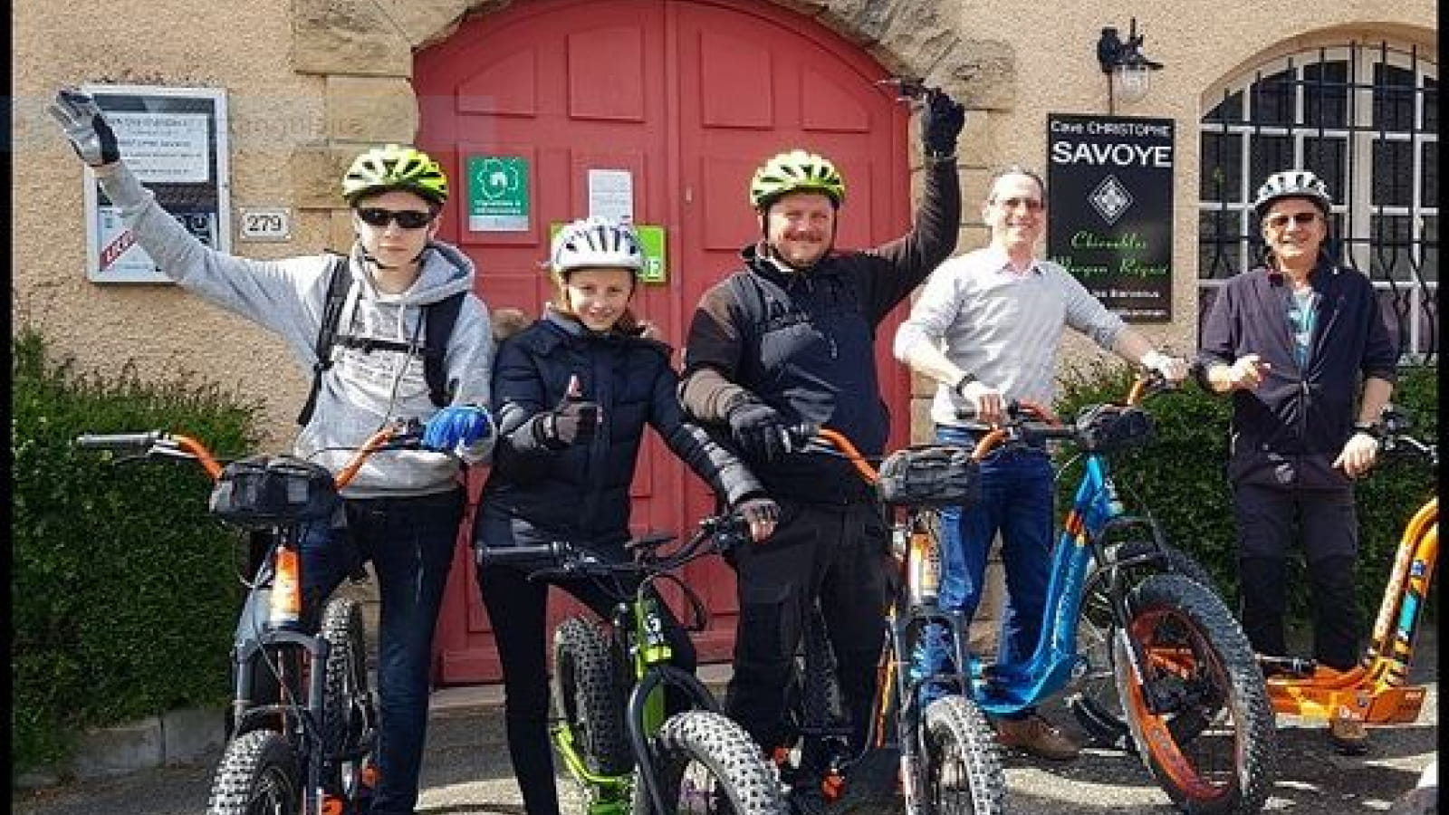 Balade en trottinette électrique et dégustation