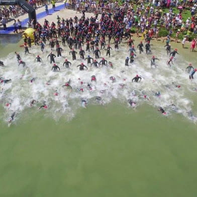 Triathlon du lac Saint-Point