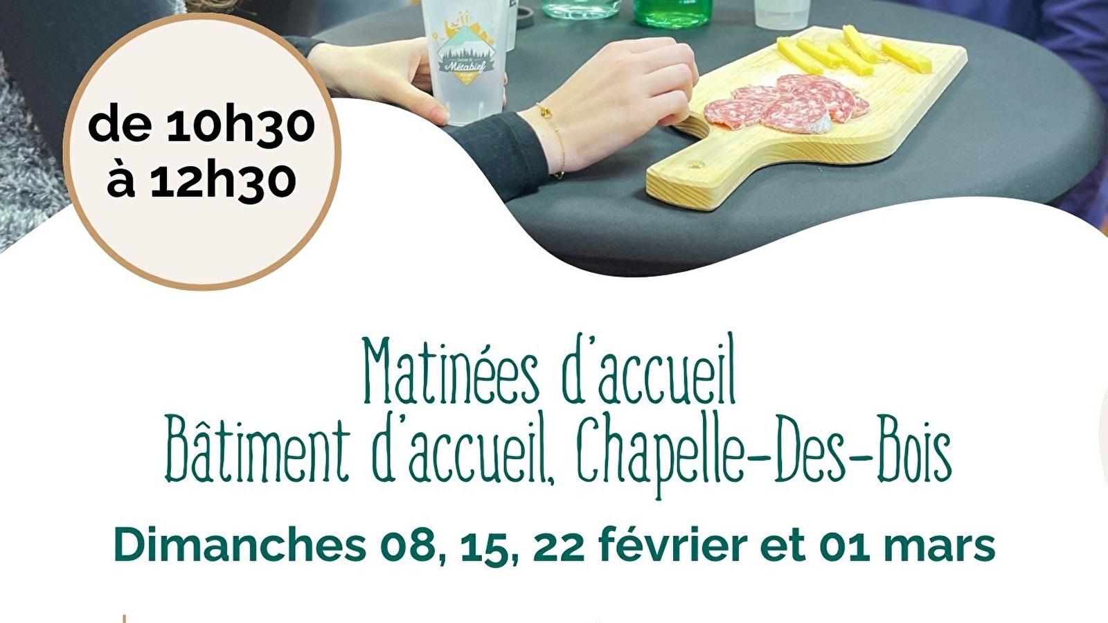 Matinées d'accueil à Chapelle des Bois 