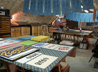 Atelier de typographie Affiche Moilkan - BAUME-LES-DAMES