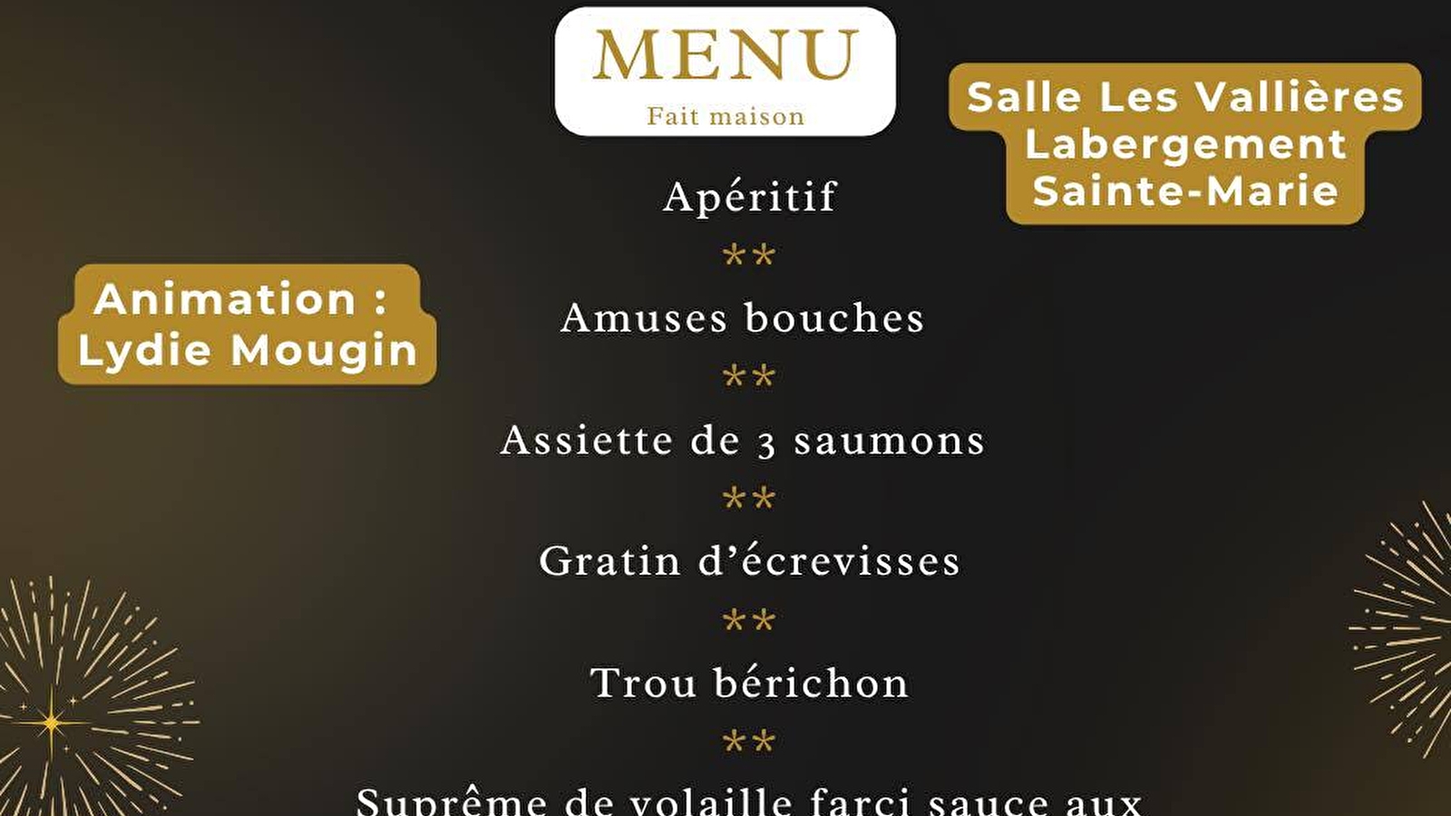 Réveillon de la Saint-Sylvestre par Le Conifer