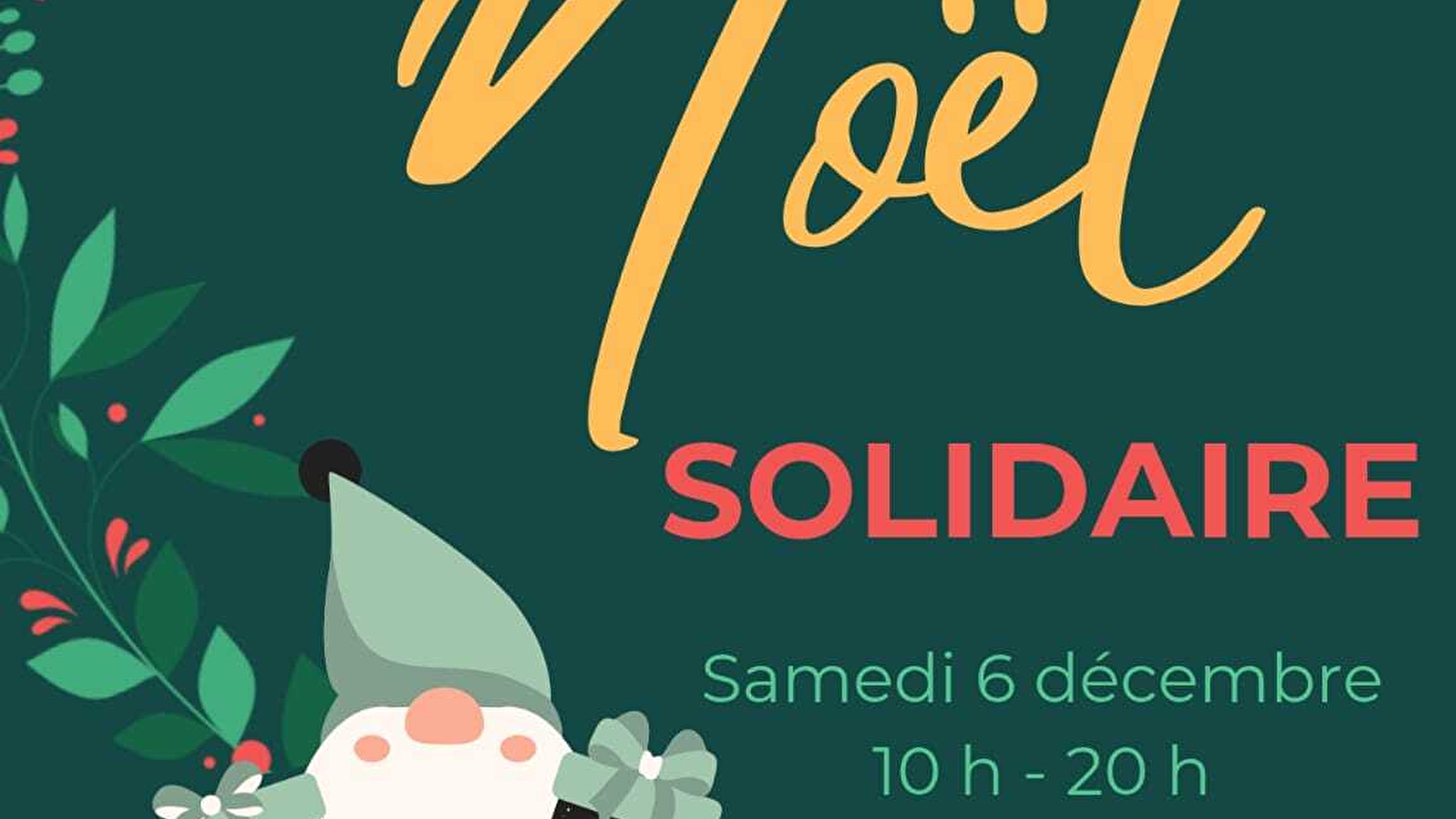 Marché de Noël solidaire