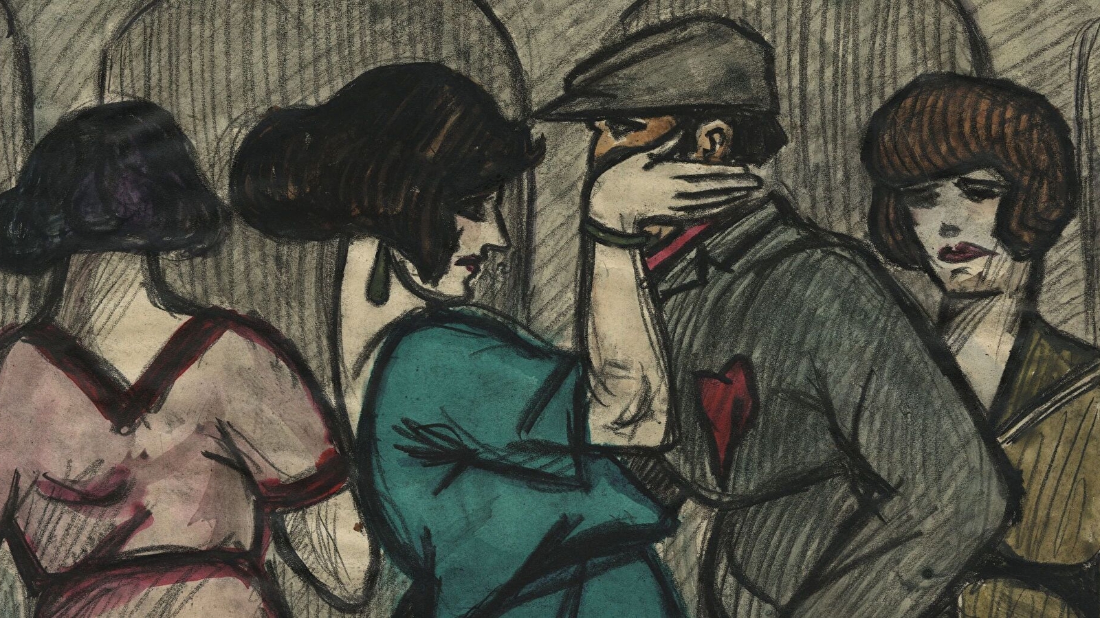 Accrochage 'Marcel Prunier. Dessiner les années folles'