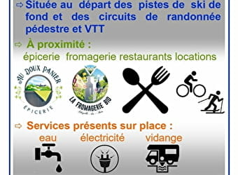 Aire de camping-cars - CHAPELLE-DES-BOIS