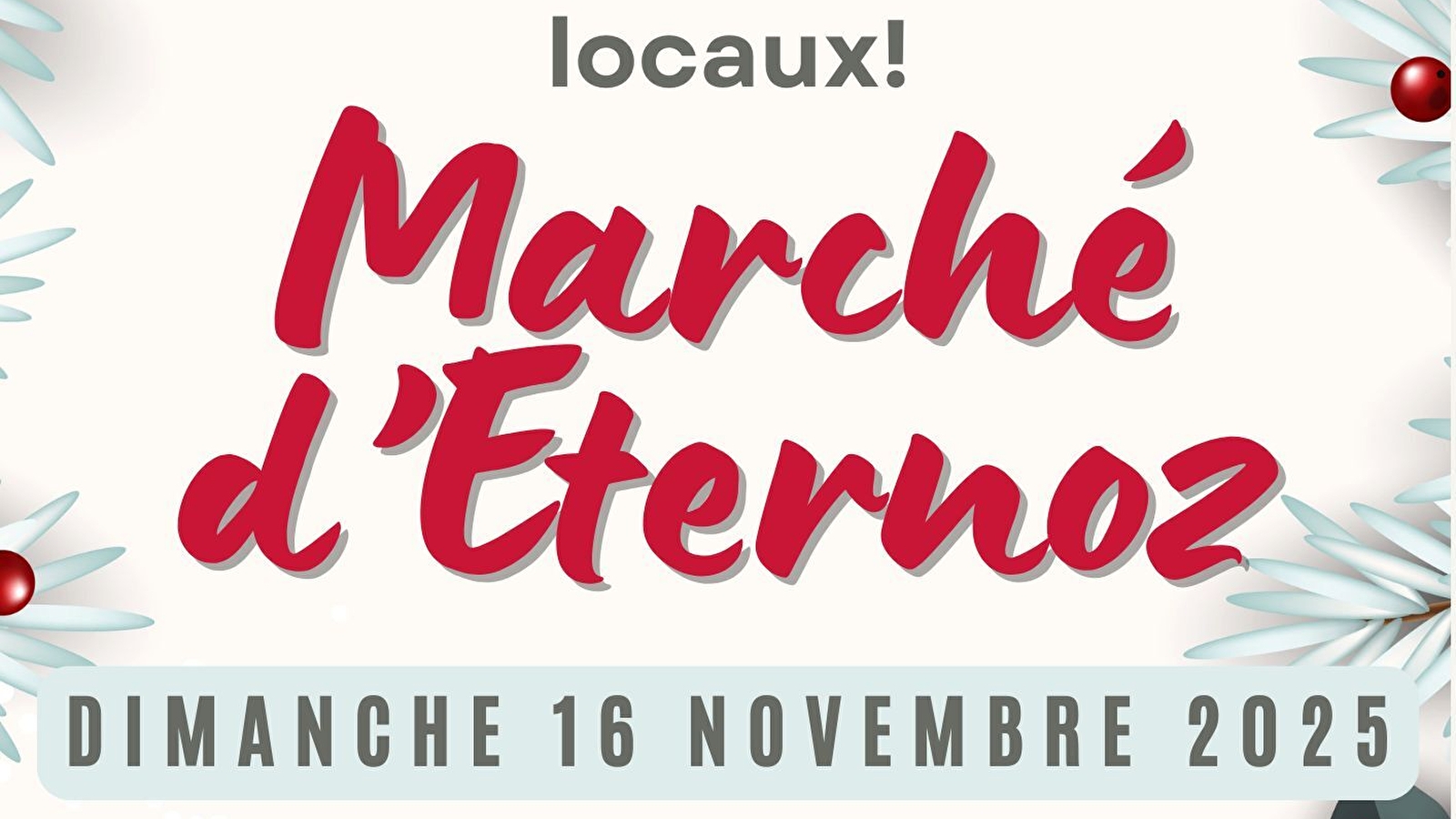 Marché de Noël d'Eternoz