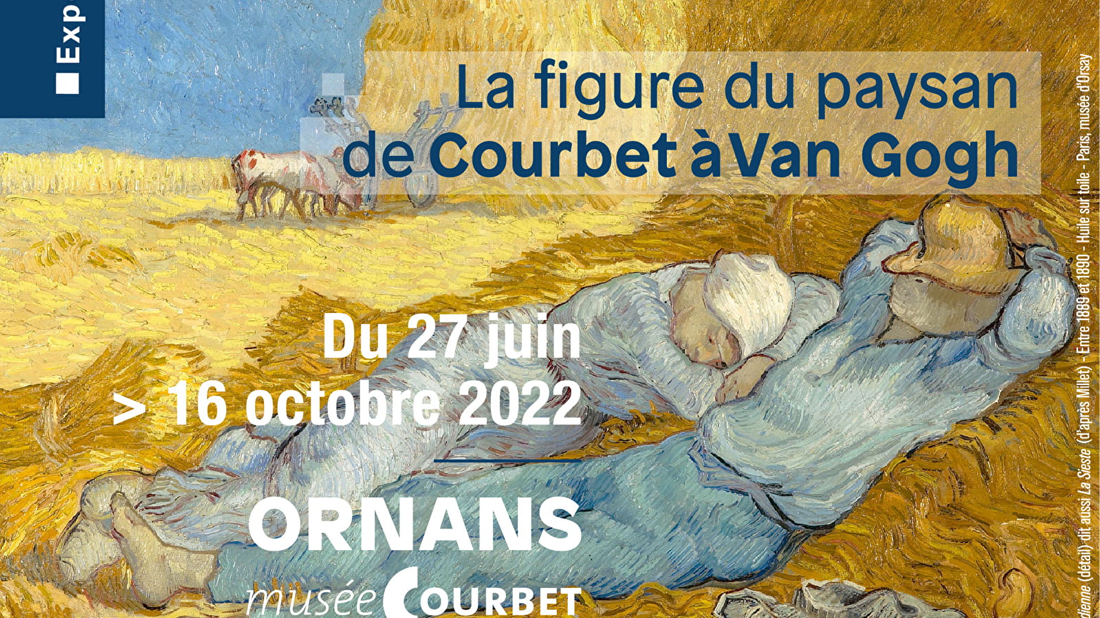 Visites guidées de l'exposition “Ceux de la terre, la figure du paysan de Courbet à Van Gogh”