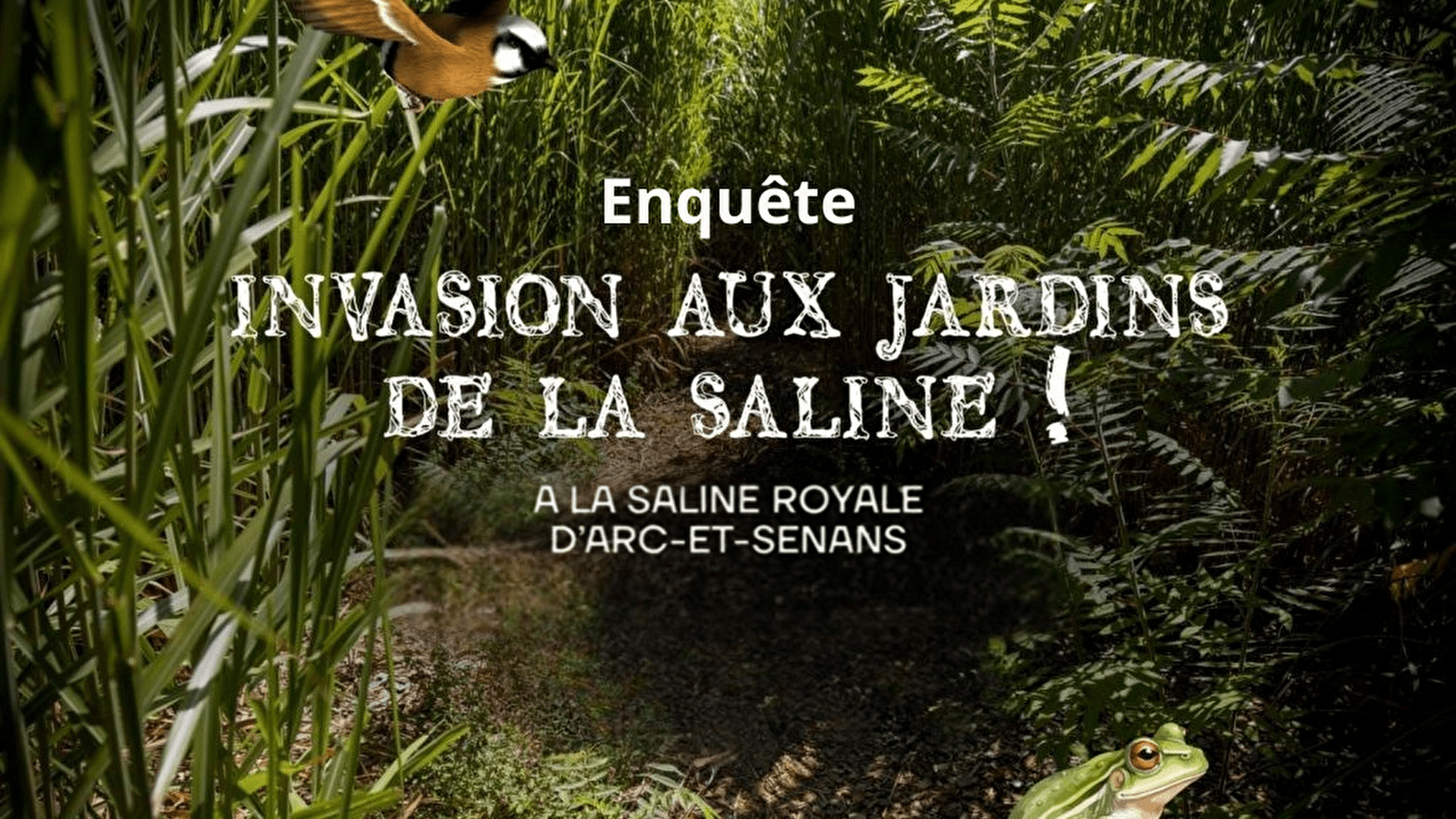 Jeu de piste - Invasion aux jardins de la Saline !
