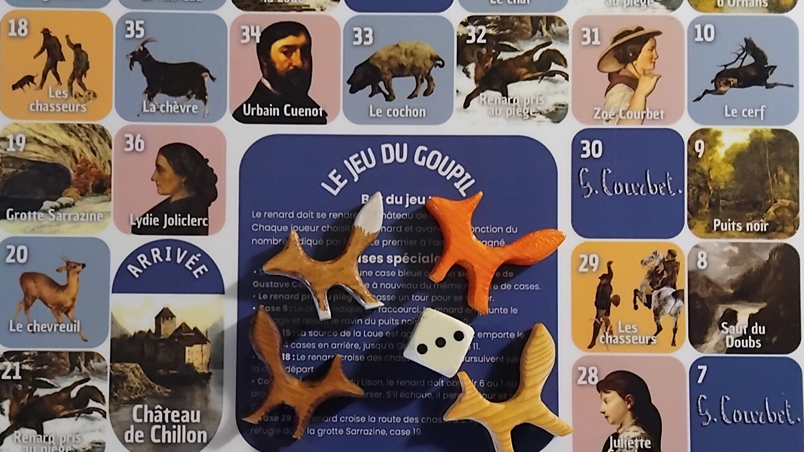 Jouez chez Courbet !