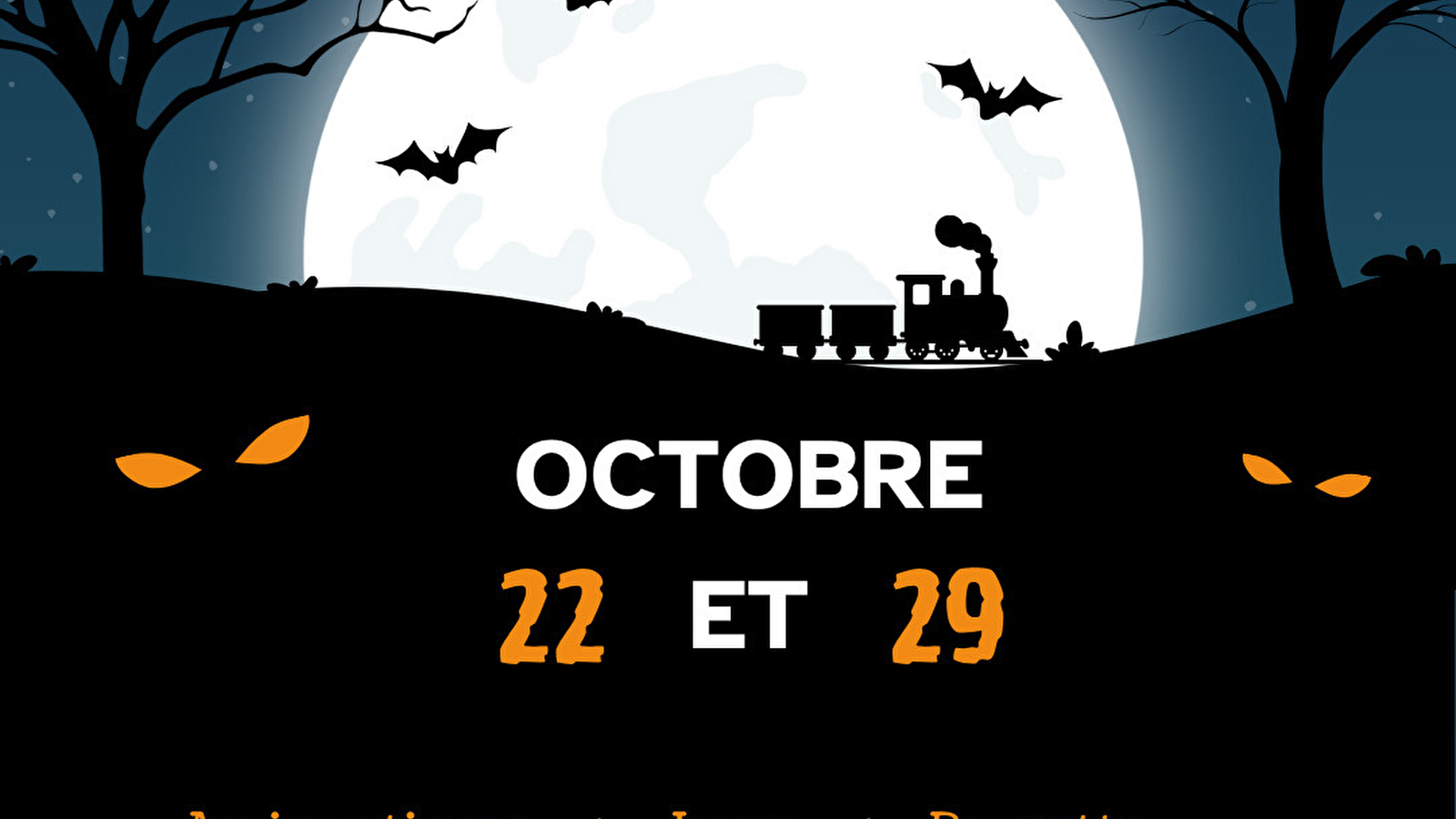 Trains d'Halloween