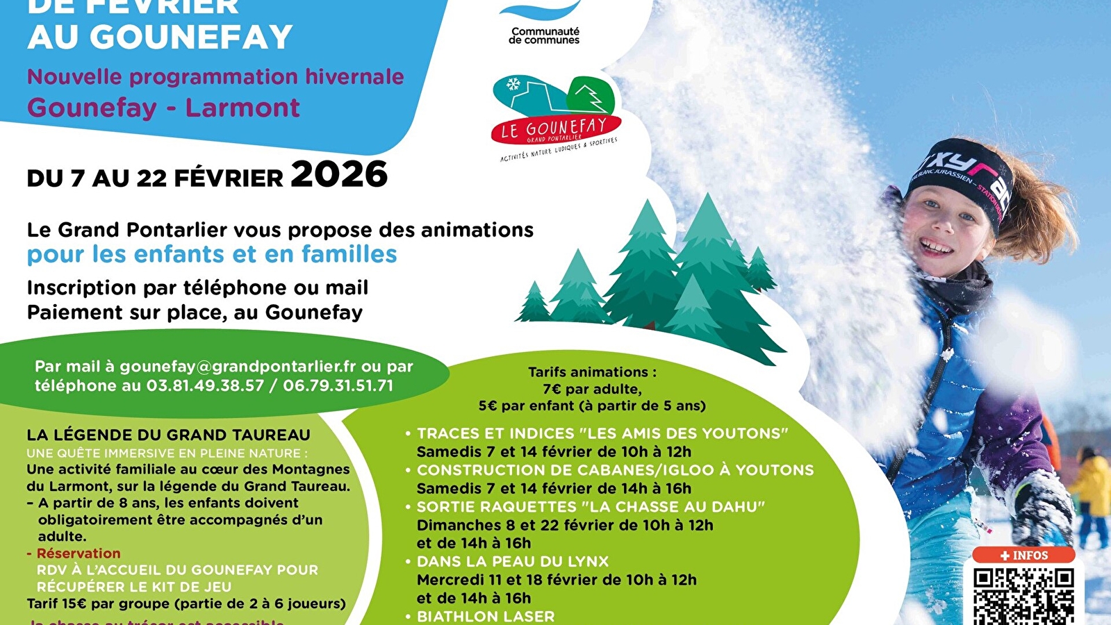 Sortie raquette - La chasse au Dahu 