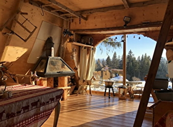 Hutte en bois de la Champagne - LES HOPITAUX-NEUFS